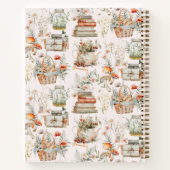 Büchermagazin für florale Cotattcore-Modelle Notizblock (Rückseite)