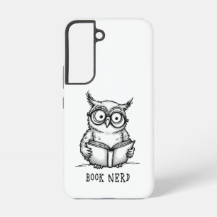 Büchernerd-Eule Samsung Galaxy Hülle