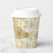 Bücherpapier für die Kaffeekanne Pappbecher (Vorderseite)