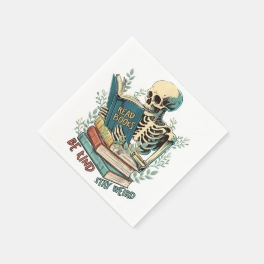 Bücherpapier lesen serviette (Ecke)