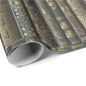 Bücherparadies Bibliophile Geschenkpapier (Rolleneckpunkt)