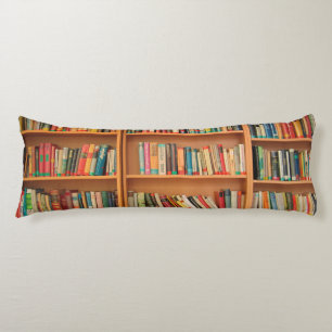Bücherregal Bücher Bibliothek Bücherwurm Lesen Seitenschläferkissen