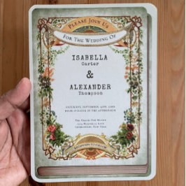Bücherregal Grüne Verzauberungsbibliothek Storyboo Einladung