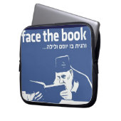 Bücherregal Laptopschutzhülle (Vorderseite Links)