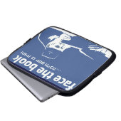 Bücherregal Laptopschutzhülle (Vorne Knopf)
