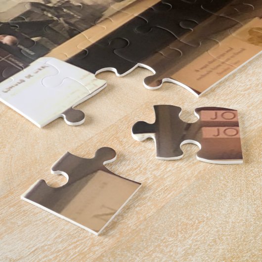 Bücherregal Puzzle (Seite)