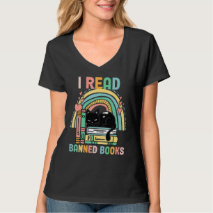 Bücherregal Verbotene Bücher Zitate Ich las verbot T-Shirt