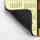 Bücherregale 2026 Kalender Mauspad (Ecke)