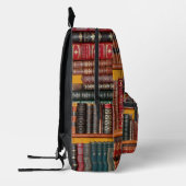 Bücherregale Bedruckter Rucksack (Links)