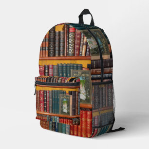 Bücherregale Bedruckter Rucksack