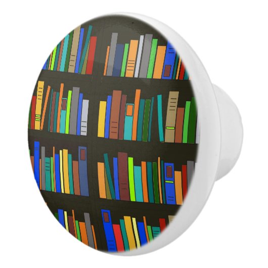 Bücherregale - Design-Keramik Keramikknauf (Rechts)