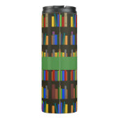 Bücherregale Design Thermal Tumbler Thermosbecher (Rückseite)