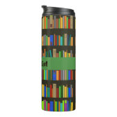 Bücherregale Design Thermal Tumbler Thermosbecher (Nach rechts gedreht)