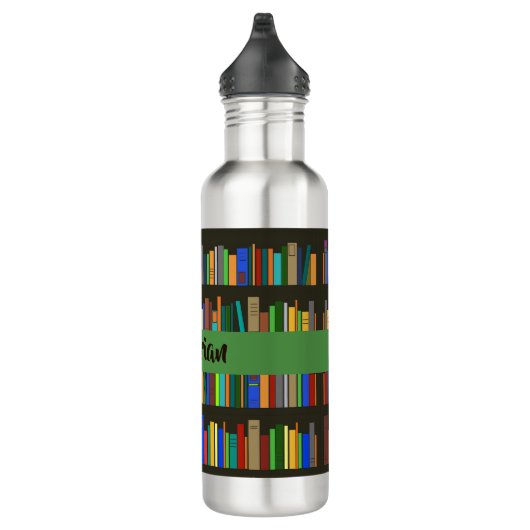 Bücherregale Design Wasserflasche Edelstahlflasche (Rechts)