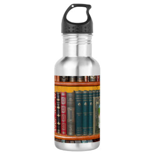 Bücherregale Edelstahlflasche