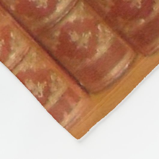 Bücherregale Fleecedecke (Ecke)