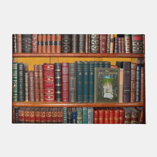 Bücherregale Fußmatte (Vorderseite)