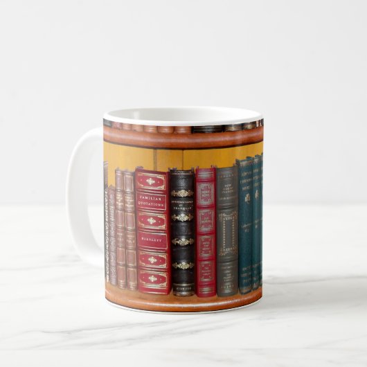Bücherregale Kaffeetasse (Vorderseite Links)