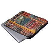 Bücherregale Laptopschutzhülle (Vorne Knopf)