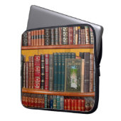 Bücherregale Laptopschutzhülle (Vorderseite Links)