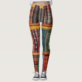 Bücherregale Leggings (Vorderseite)