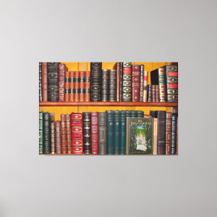 Bücherregale Leinwanddruck