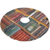Bücherregale Polyester Weihnachtsbaumdecke (Schrägansicht)