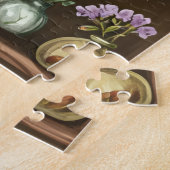 Bücherregale und Kräuterbücher Puzzle (Seite)