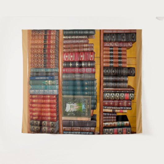 Bücherregale Wandteppich (Vorderseite (Horizontal))