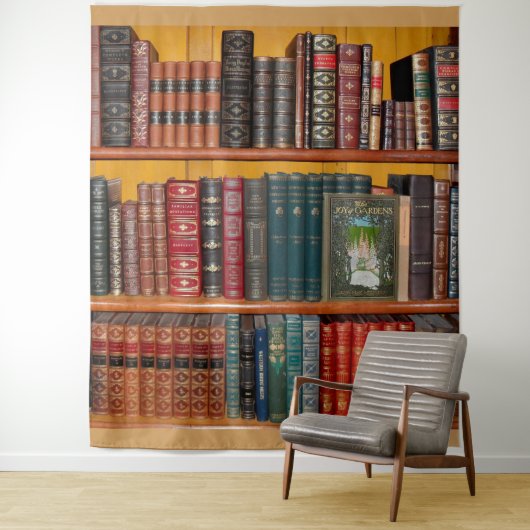 Bücherregale Wandteppich (Beispiel)