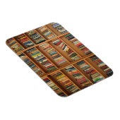 Bücherregalhintergrund Magnet (Rechte Seite)