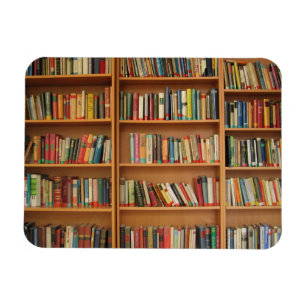 Bücherregalhintergrund Magnet