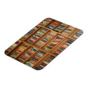 Bücherregalhintergrund Magnet (Linke Seite)