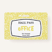 Bücherregalpass für Lehrkräfte Ausweis (Rückseite)