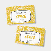 Bücherregalpass für Lehrkräfte Ausweis (Vorder- & Rückseite)