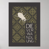 Büchersammlung Kafka Die Metamorphose Poster (Vorne)