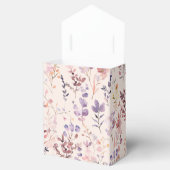 Bücherstapel Babydusche Wasserfarbe, Wildblume Geschenkschachtel (Geöffnet)