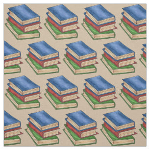 Bücherstapel für Bibliotheksbücher, in denen Lehre Stoff