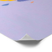 Bücherstapel mit Graduierungsklammer Poster (Ecke)
