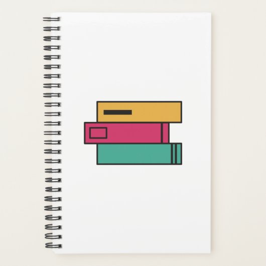 Bücherstapel Planer (Vorderseite)