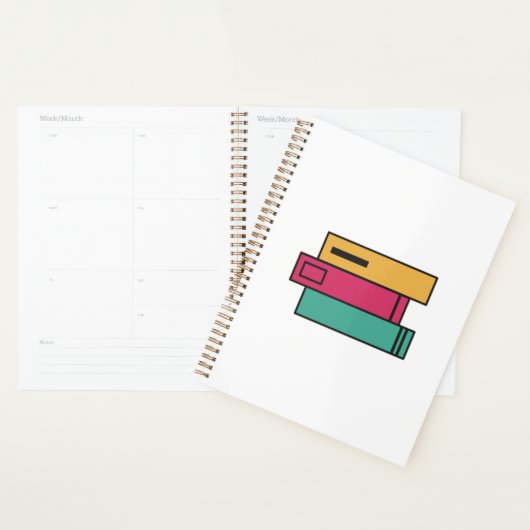 Bücherstapel Planer (Anzeige)