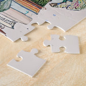 Bücherstapel Puzzle (Seite)