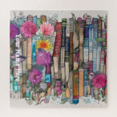 Bücherstapel Puzzle (Horizontal)