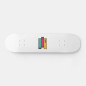 Bücherstapel Skateboard (Horizontal)
