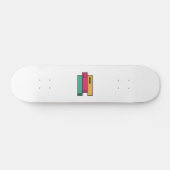 Bücherstapel Skateboard (Horizontal)