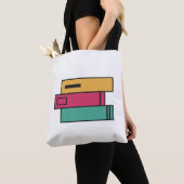 Bücherstapel Tasche (Von Nahem)