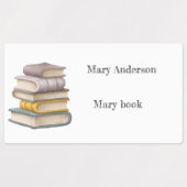 BÜCHERSTÜCKE ETIKETTEN (Design 1)