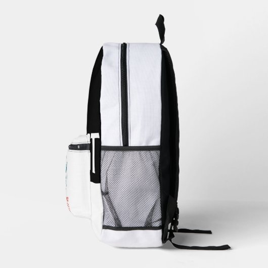 Büchertüte Bedruckter Rucksack (Rechts)