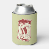 Büchertüte I Liebe zu lesen Dosenkühler (Kanne Vorderseite)