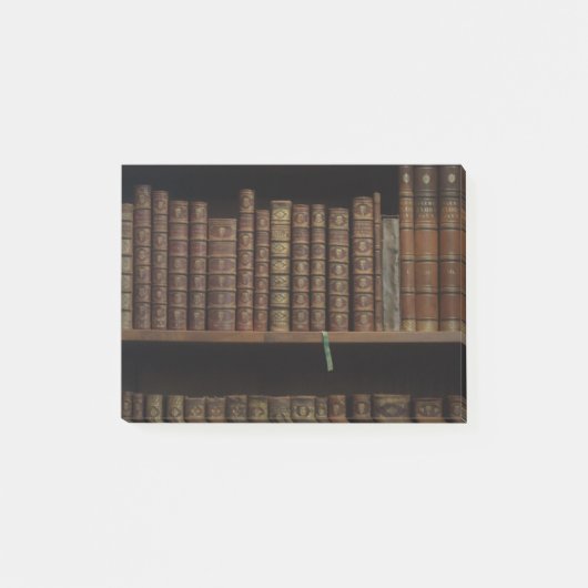 Bücherumschlag Post-it Klebezettel (Vorderseite)